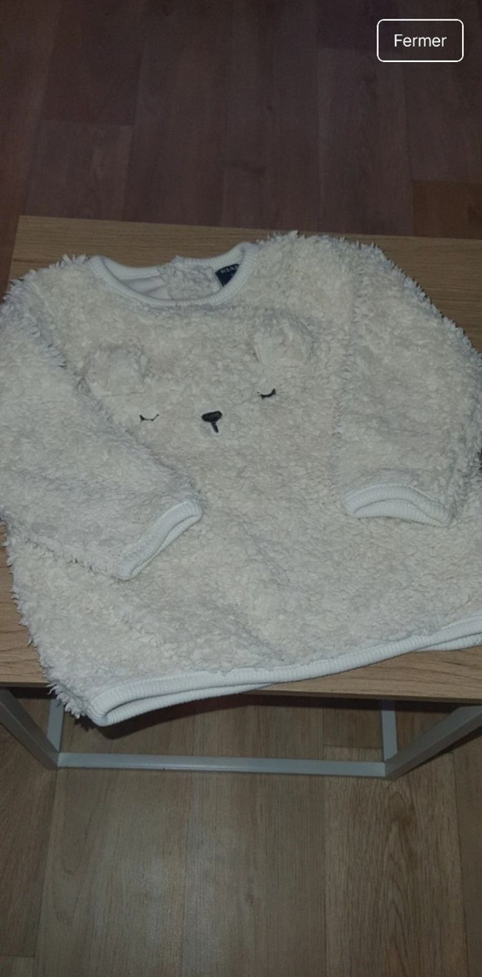 Pull chaud bebe