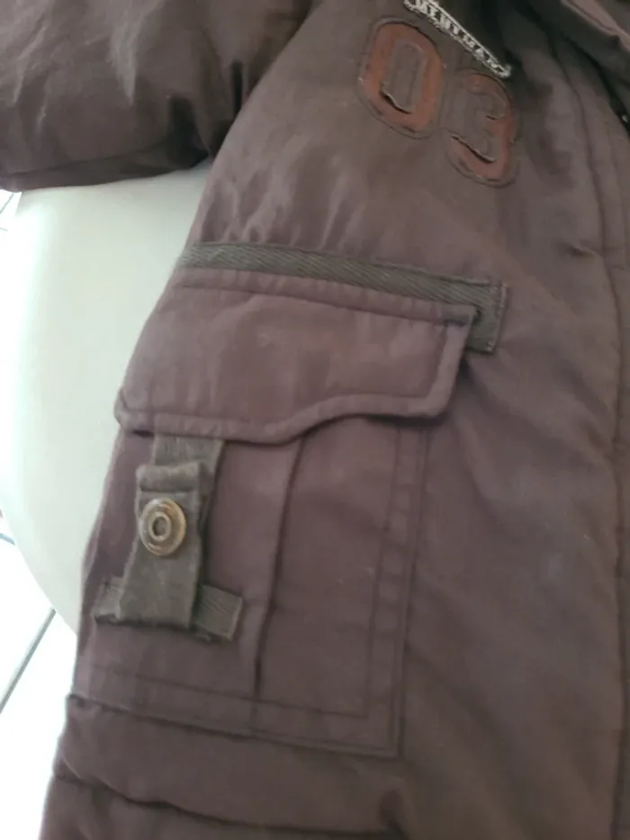 Manteau bébé garçon à capuche Miniman - photo numéro 4