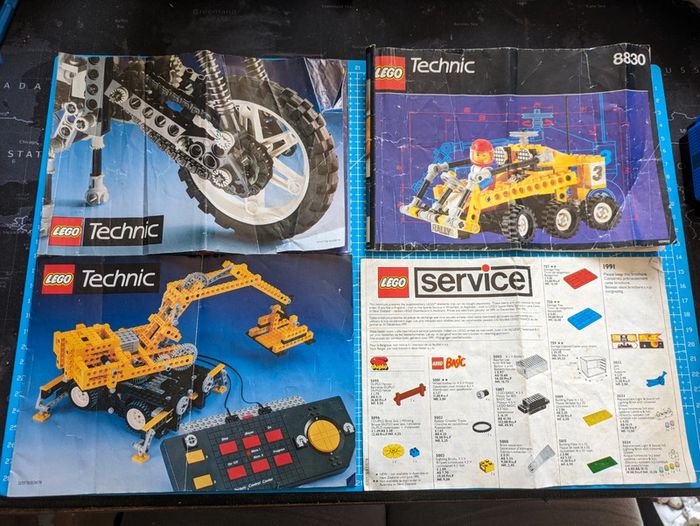 Lot de documentations et notices Lego (1967-1991) - photo numéro 3