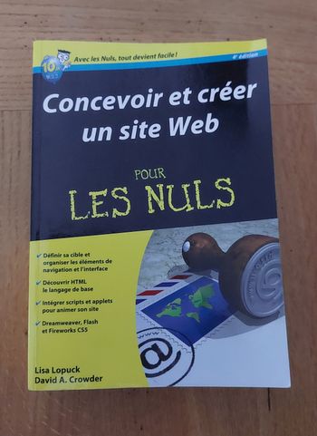 Concevoir et créer un site Web pour les nuls