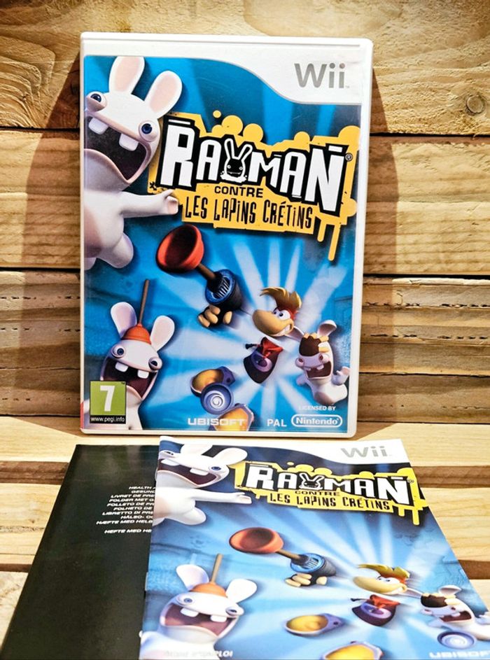 Nintendo Wii # Rayman Contre Les Lapins Crétins #