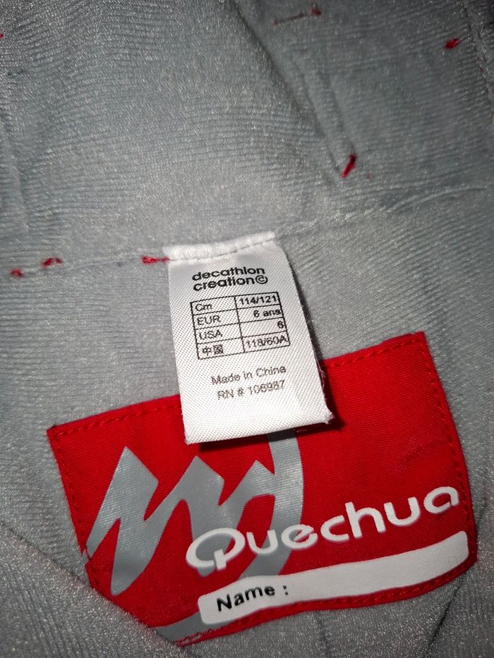 Pantalon de ski mixte 6 ans Quechua - photo numéro 6