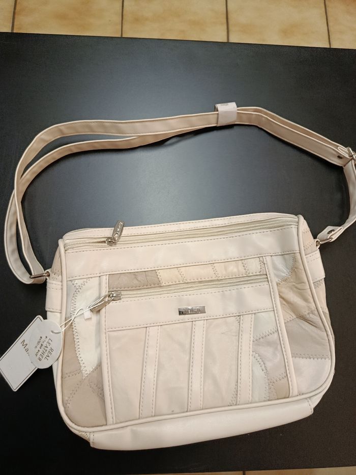 Sac à mains beige rosé - Maxfly