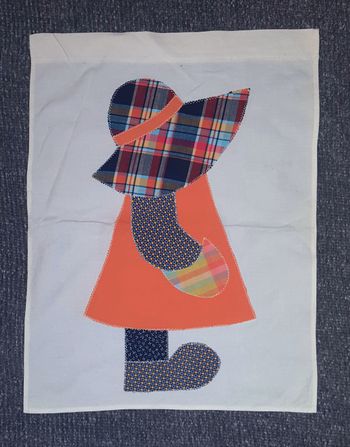 Tenture murale - fait main - vintage