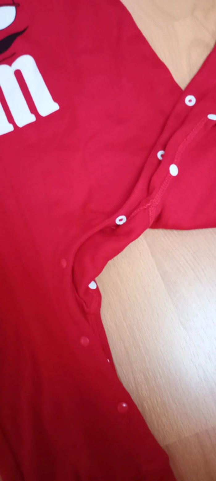 Pyjama rouge 95 cm - photo numéro 6