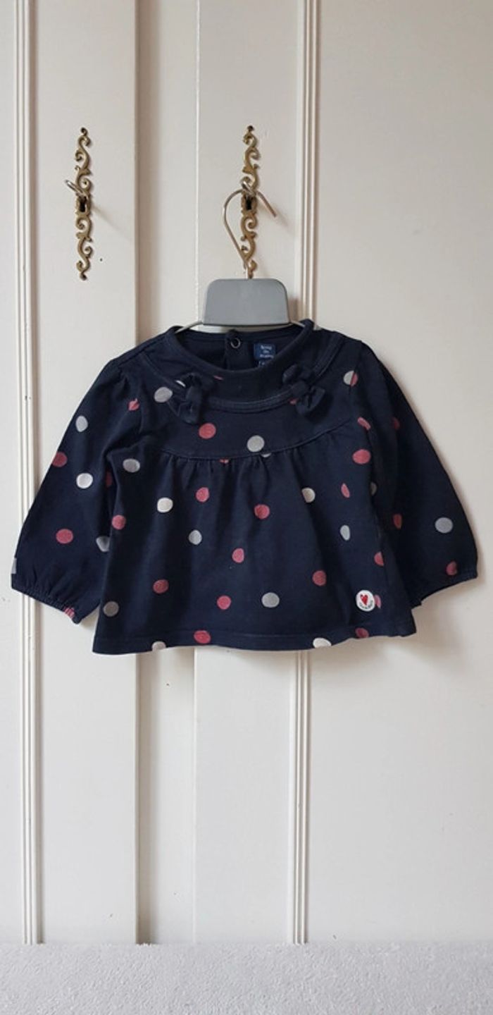 Tunique terre de marins 9 mois