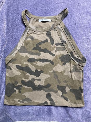 Haut militaire taille S Zara Trafaluc