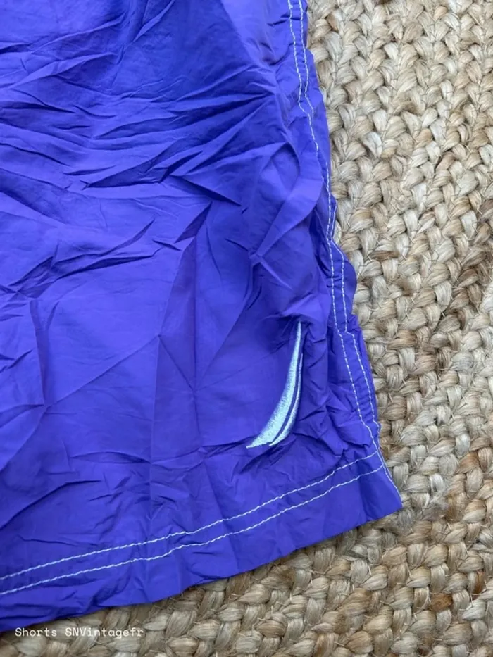 Short de Bain Nautica Homme Violet | Taille S | Très Bon État | Swimwear Vintage | SM733 - photo numéro 4