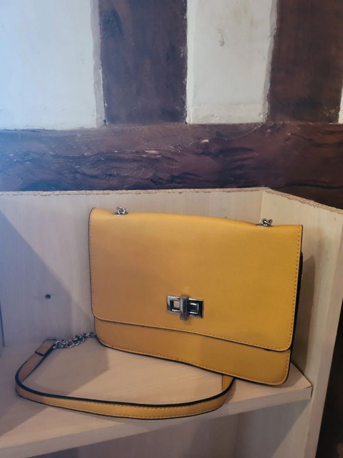 Sac à bandoulière moutarde femme pimkie
