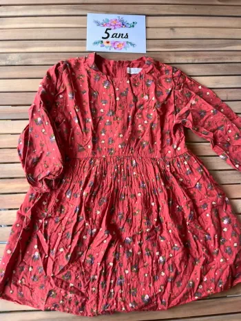 Robe fleurie Zara 5 ans