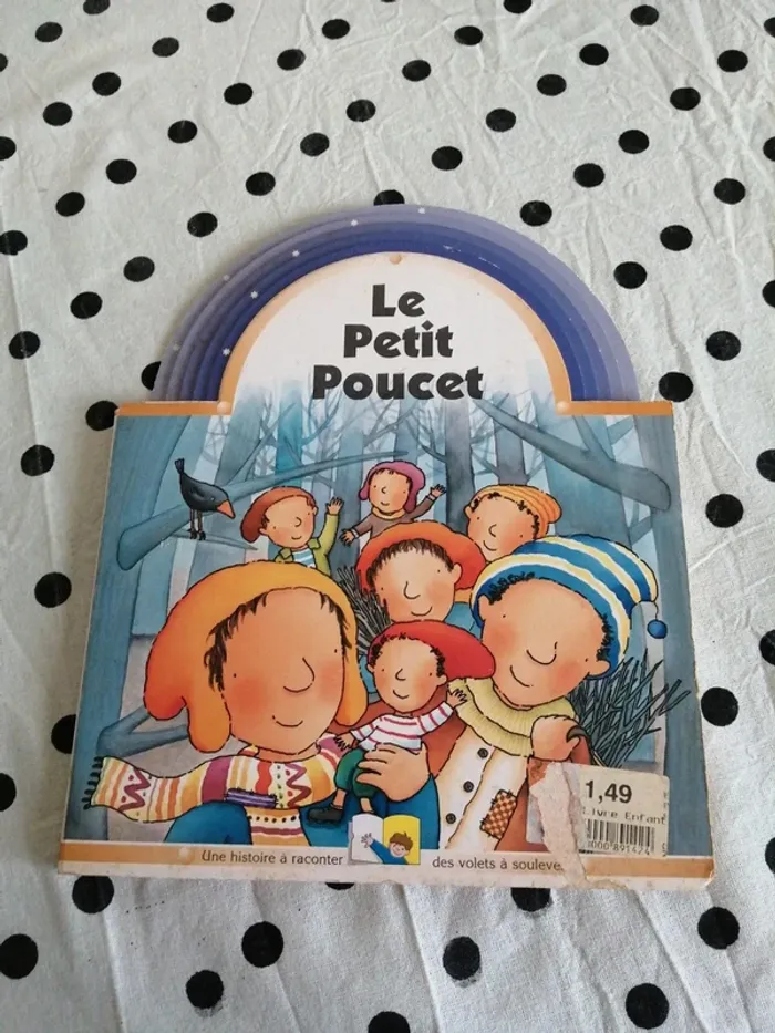Livre le petit poucet avec des volets à soulever - photo numéro 2