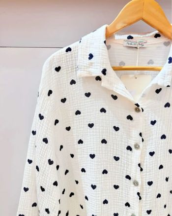 Chemise gaze de coton 