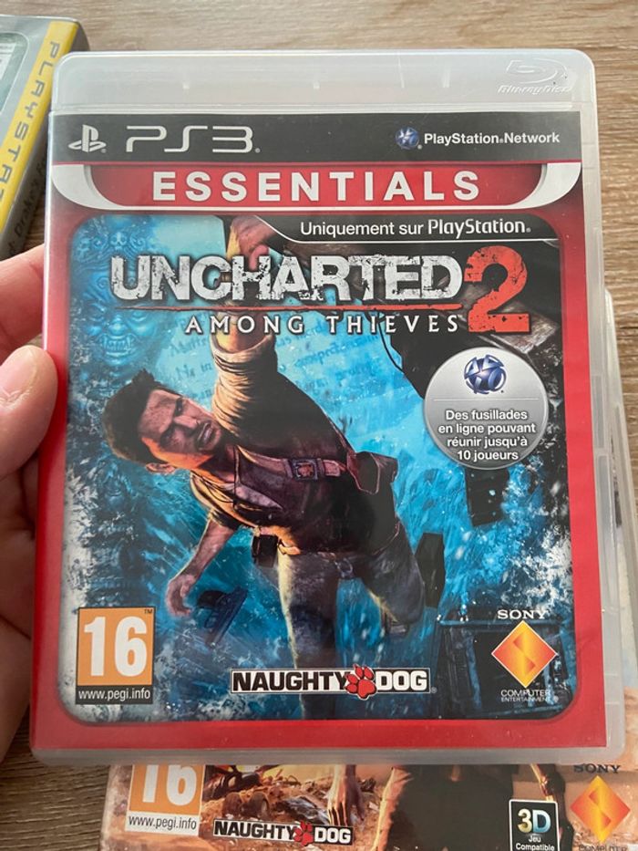 Lot de 3 jeux uncharted sur ps3 - photo numéro 6