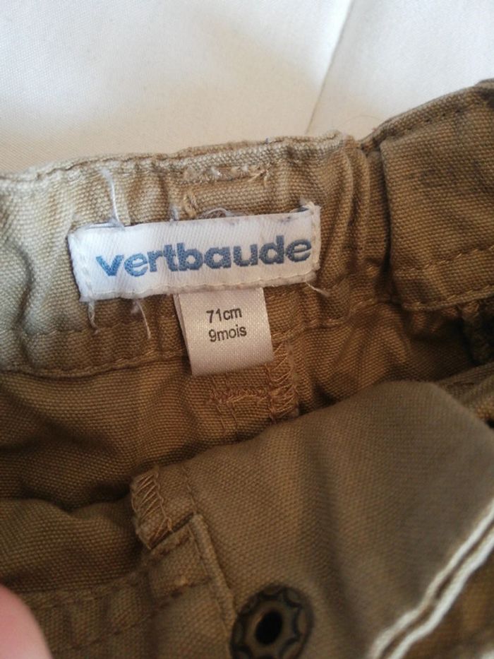 Pantalon vertbaudet 9 mois - photo numéro 2
