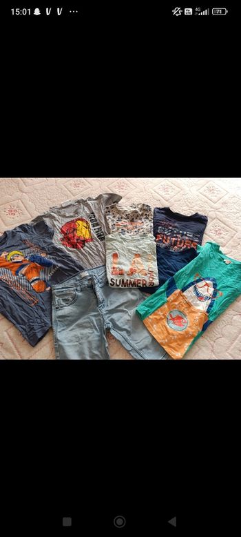 Ensemble garçon lot 8/10 