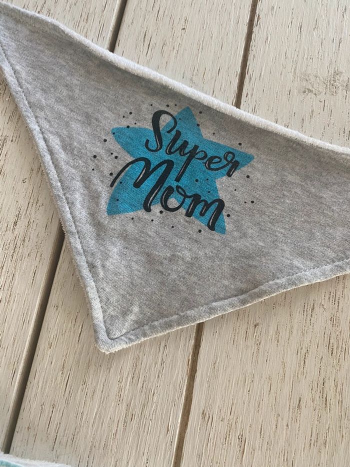 Lot 3 bavoirs idéal maternité - photo numéro 5