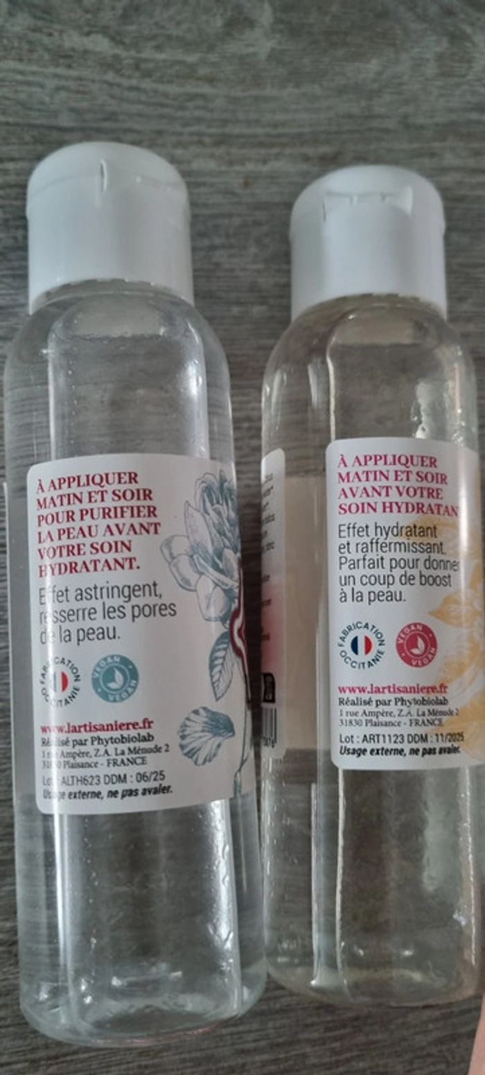 Lot de 2 Lotion tonique soin du visage - photo numéro 2