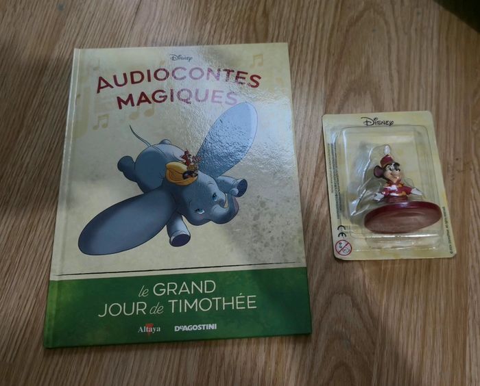 123ėme audioconte magique altaya deagostini disney audio conte compte comte magic livre&figurine