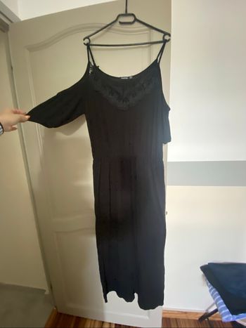 Robe longue noire