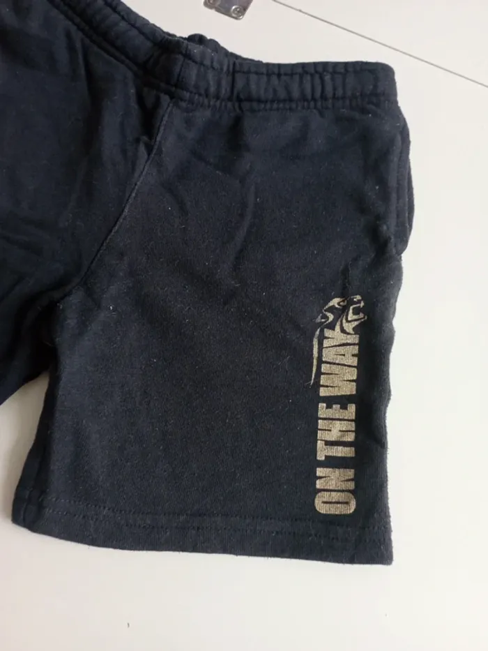 Short on the way taille élastique 6 ans noir - photo numéro 2