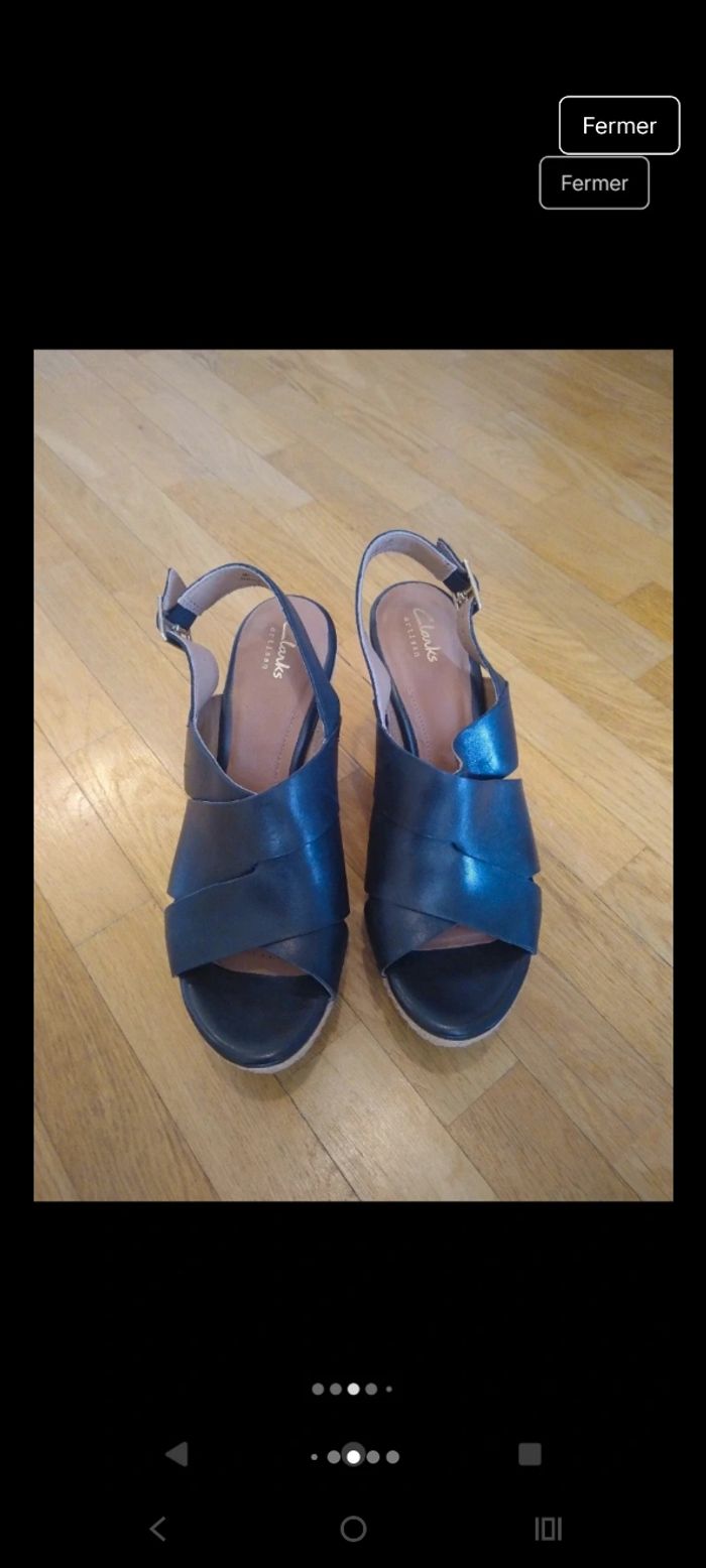 Magnifiques sandales en cuir Clarks - photo numéro 6