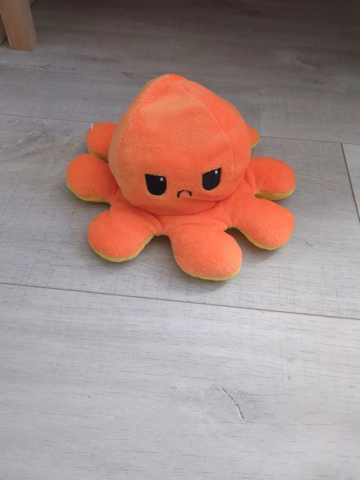 Pieuvre peluche émotion - photo numéro 2