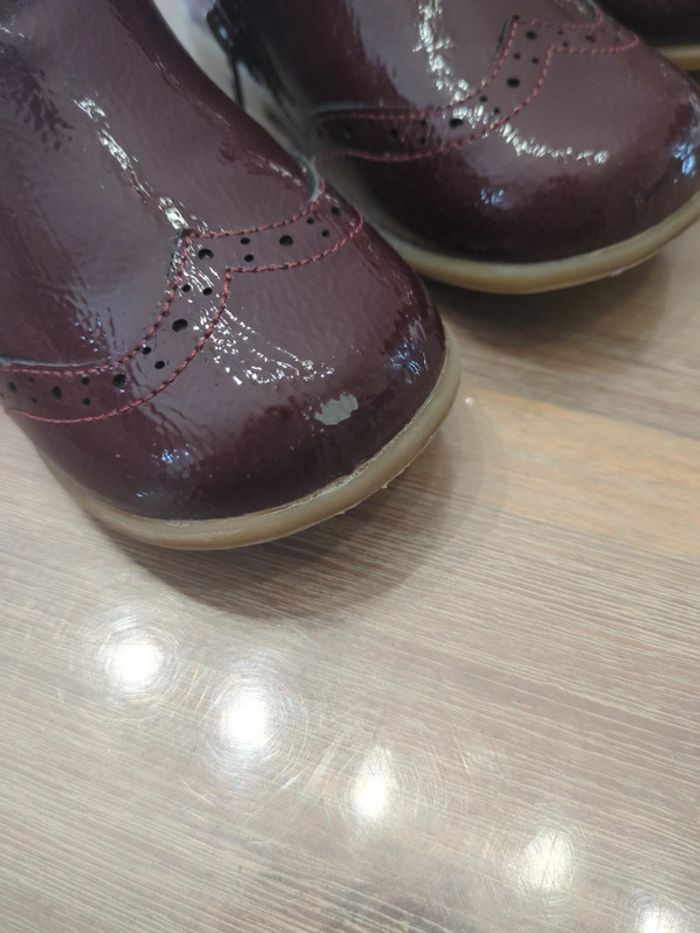 Chaussure bordeau verni - photo numéro 5