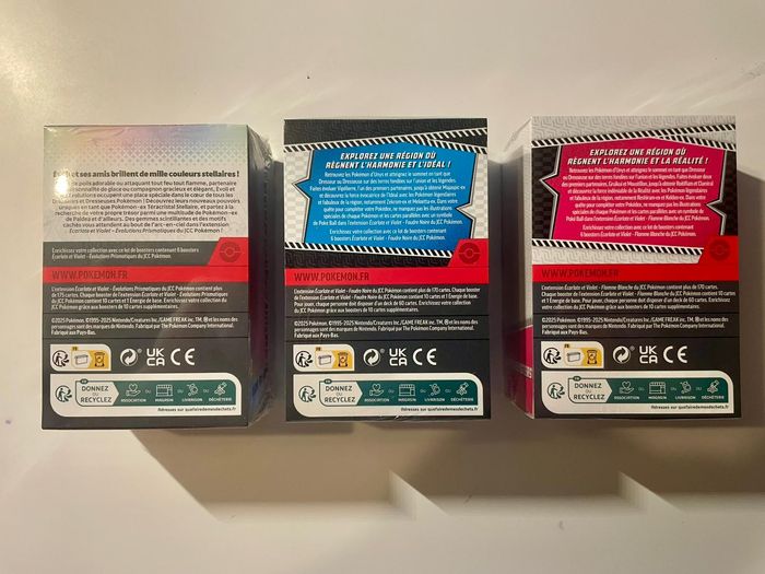 Lot de Bundles Pokémon EV10.5 et EV8.5 (FR) - photo numéro 4