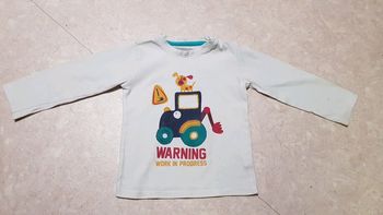 Tee-shirt manche longue 86cm