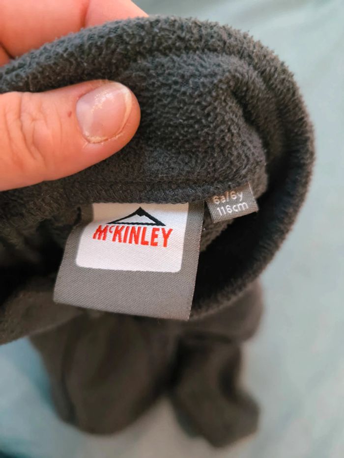 Polaire garçon gris mac kinley 6 ans - photo numéro 3