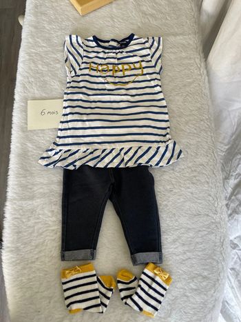 Ensemble 6 mois kiabi
