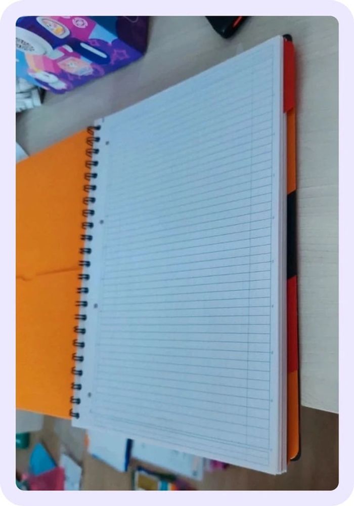 Oxford Cahier  Managerbook Couverture Polypro Gris - photo numéro 5