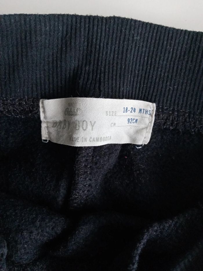 Jogging noir T 18-24 mois - photo numéro 3