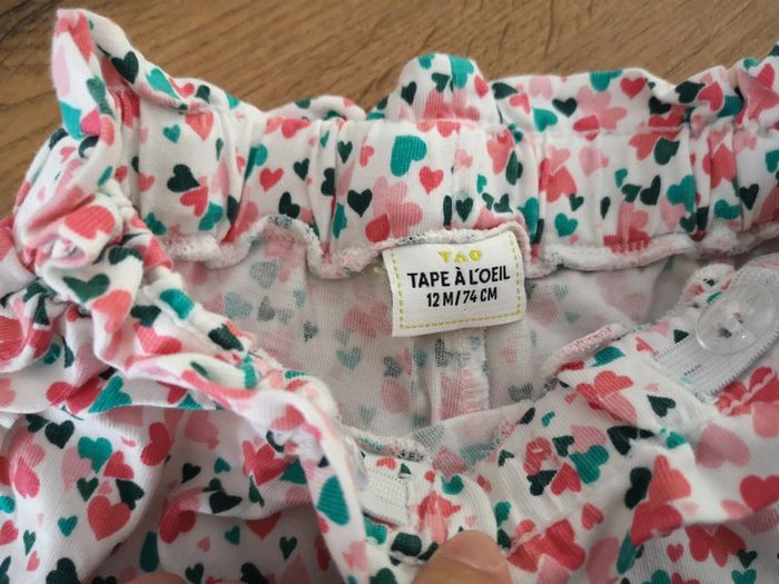 Short Tao 12 mois Coeurs - photo numéro 2