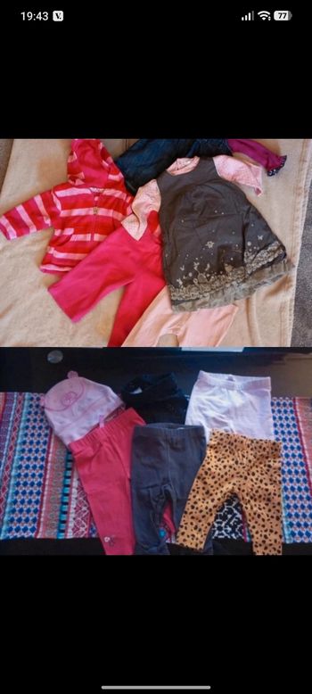 🌸 Lot de vêtements bébé fille 3/12 mois  14 articles