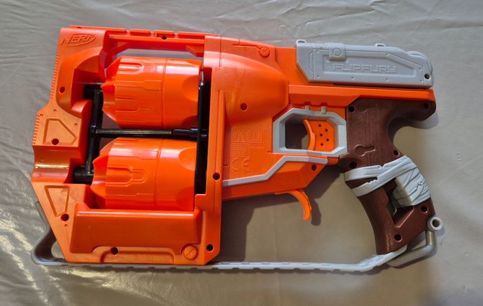Nerf Zombie Strike FlipFury Blaster pistolet fléchettes - photo numéro 4