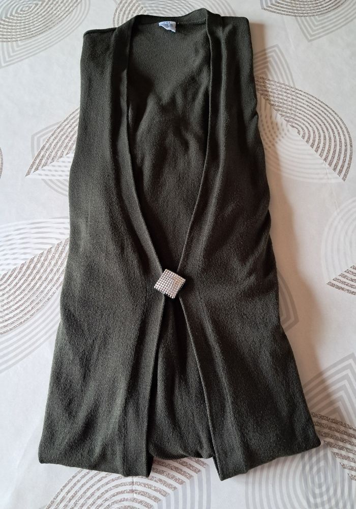 Cardigan long pour femme taille 3XL - photo numéro 7