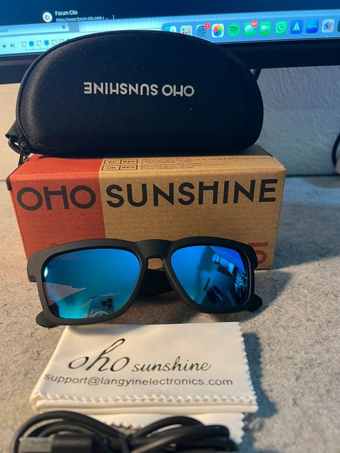 Lunette connectée oho shine - photo numéro 7