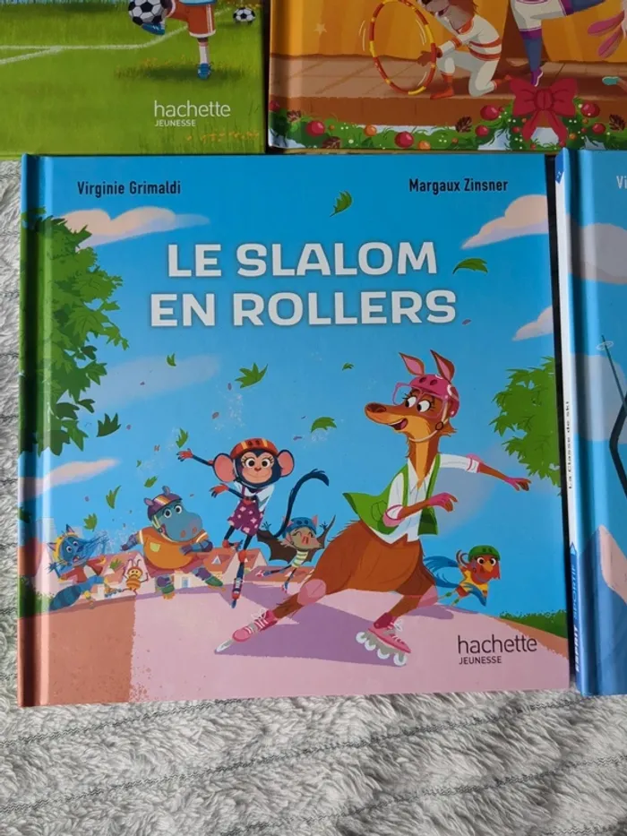 Lot de 5 livres pour enfants esprit sportif de Virginie Grimaldi - photo numéro 5