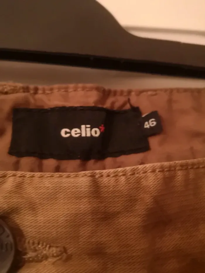 Pantacourt marron celio - photo numéro 3