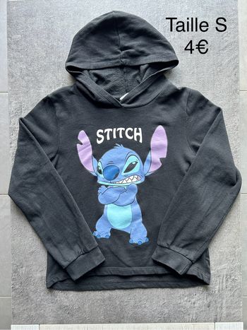 Sweat capuche stitch
