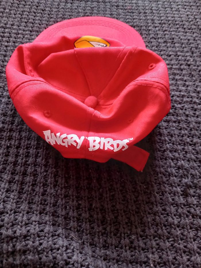 Casquette garçon rouge Angry Birds - photo numéro 2