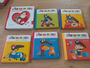 Lot 6 livres p'tit loupe