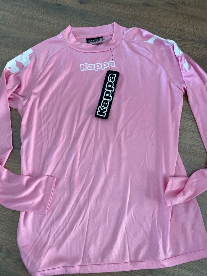 Haut sport kappa rose taille 16 ans