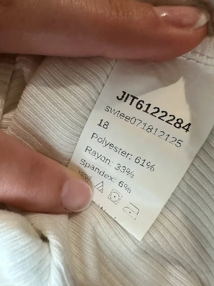 Pull col roulé blanc - photo numéro 3