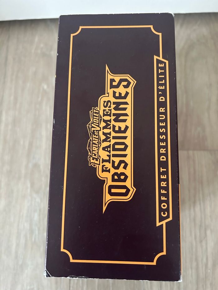 ETB Pokémon Flammes Obsidiennes Salamèche (vide) - photo numéro 3