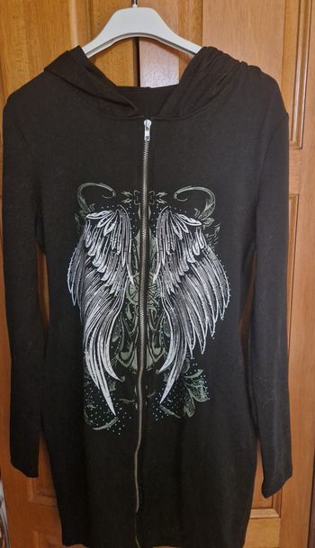 Robe sweat à capuche