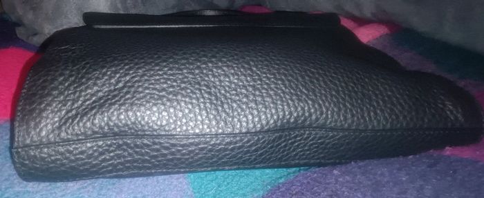 Petit sac à main cuir noir Lamarthe - photo numéro 4