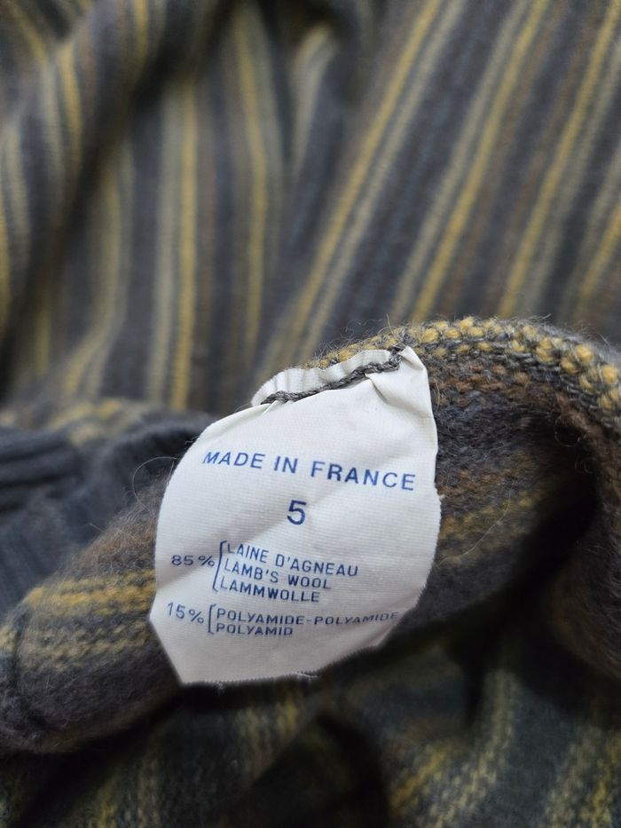 Pull en laine d’Agneau vintage Paul Fourticq - photo numéro 4