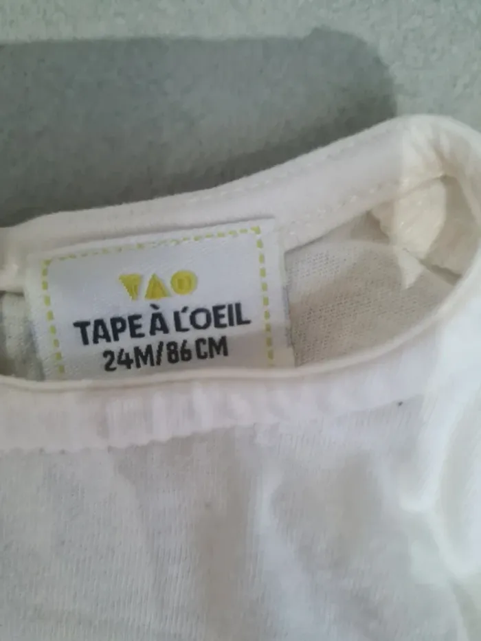 Tee shirt manches longues 24mois - photo numéro 3